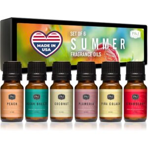 Summer Fragrance Oil Set - 6 Pack