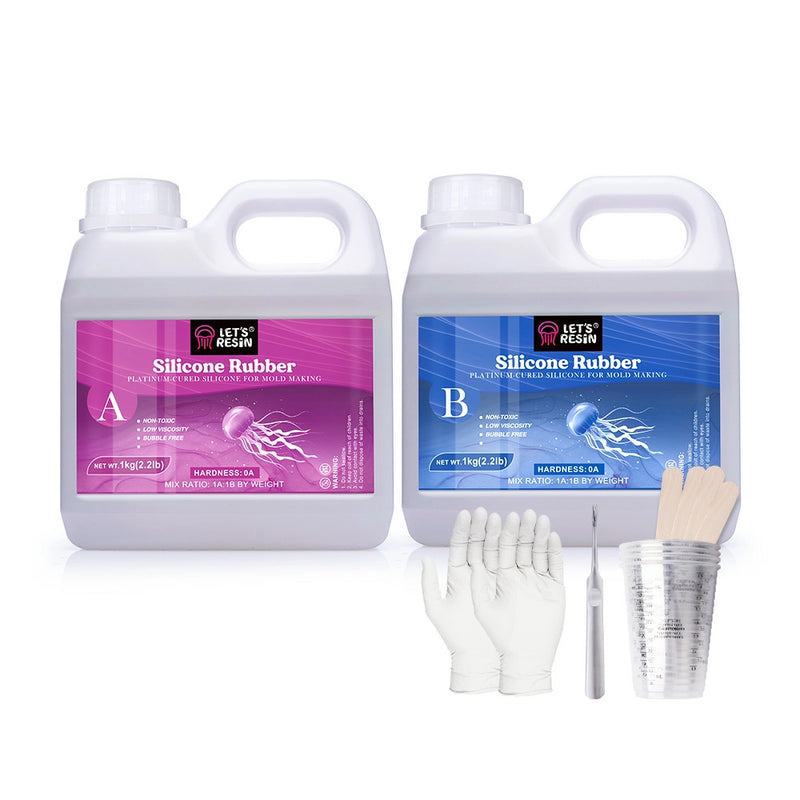Let's Resin silicone mold making kit