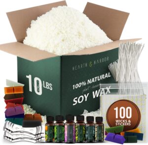 Organic Soy Candle Wax - 10 lb