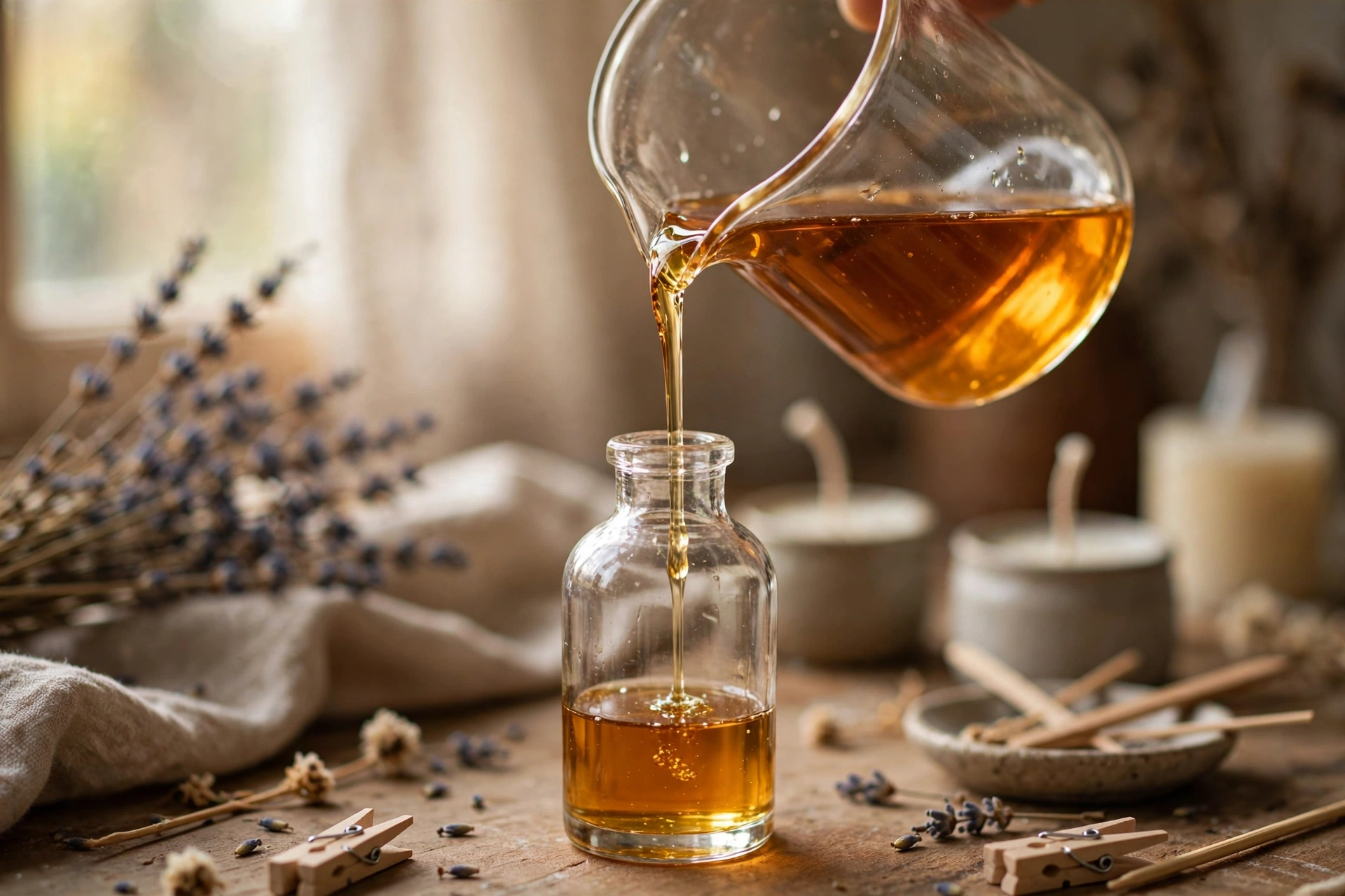 Mixing diffuser oil
